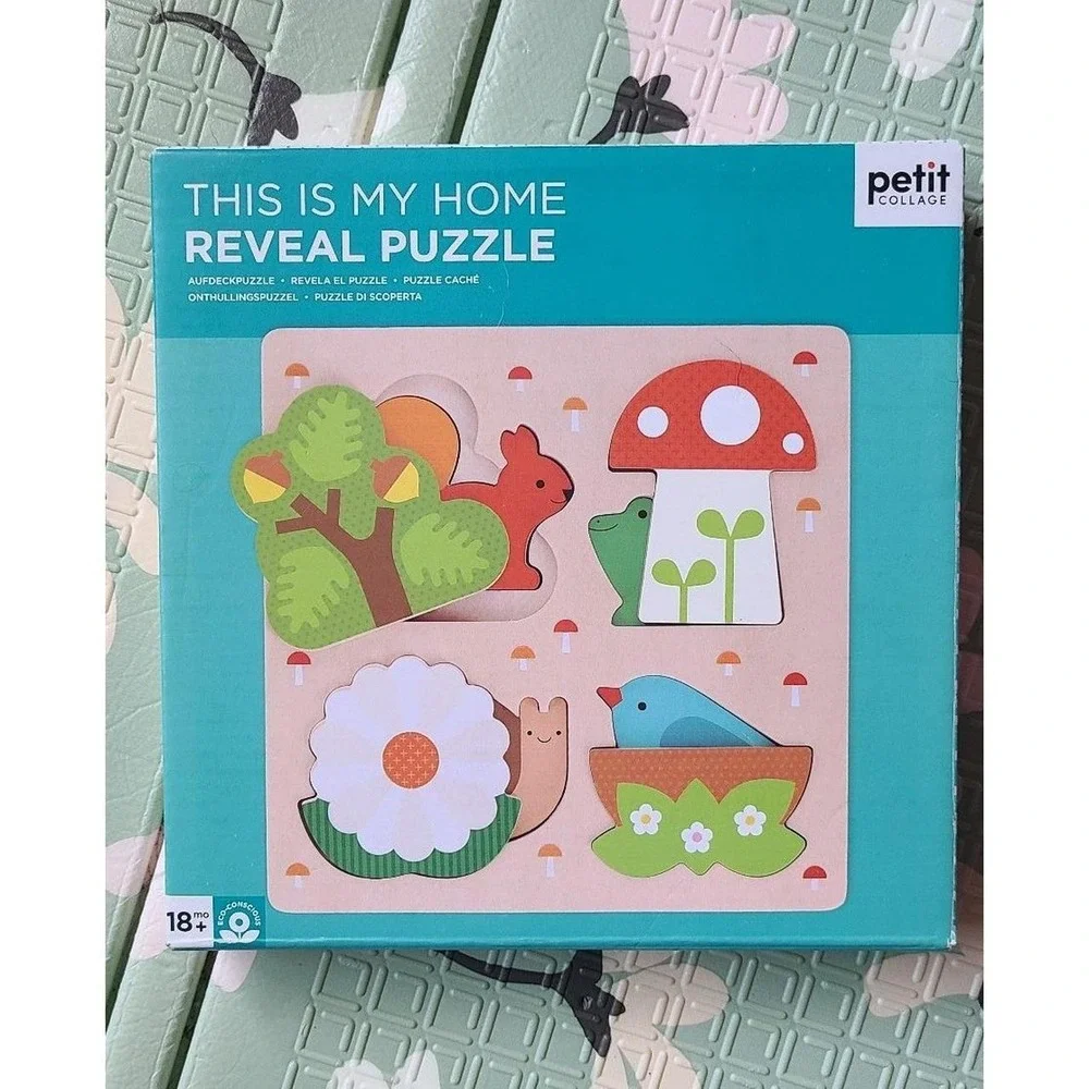 Petit Collage Puzzle Toddlers Brand New